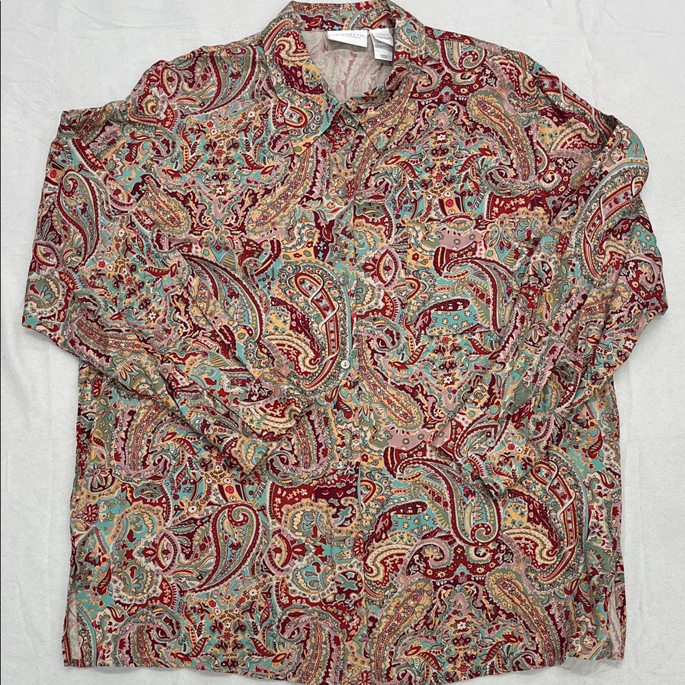 Paisley Print Men's Shirt